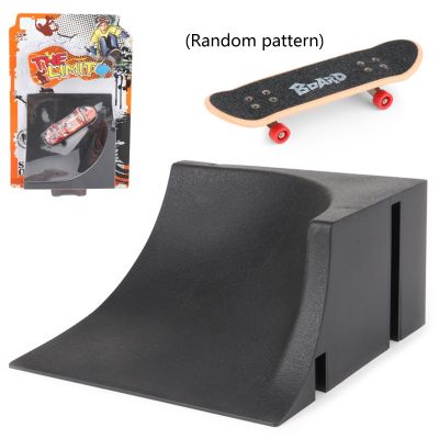 Fingerboard Rail Park Stair Kit Stairs Mini Skateboards for Kids Skateboard Game N1HB