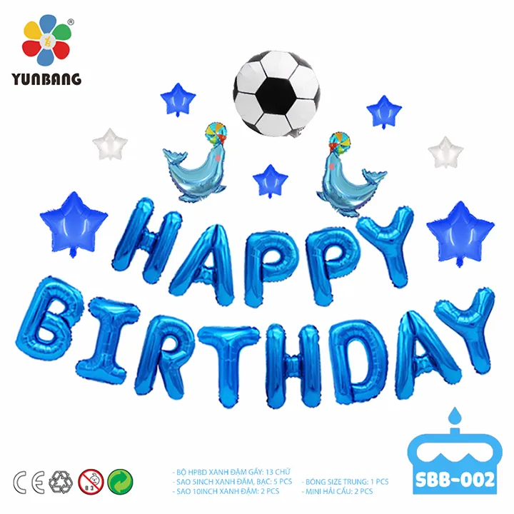  Combo set bong bóng bay trang trí tiệc sinh nhật happy birthday cho bé  trai bé gái nhiều mẫu đủ đồ phụ kiện TH01  Kem dưỡng ẩm  TheFaceHoliccom