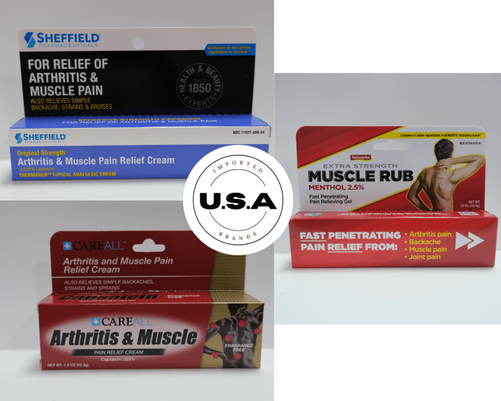 Muscle Rub Natureplex Extra strength Sheffield CareAll US Product