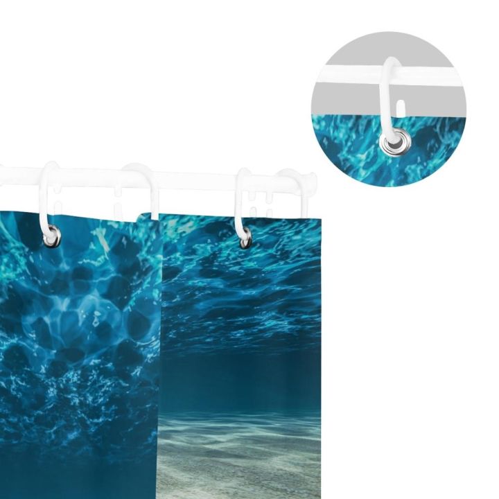 ocean-decor-shower-curtain-seascape-bright-sunshine-through-deep-blue-sea-view-waterproof-polyester-bath-curtain-for-bathroom