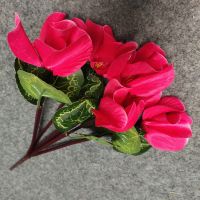 Cyclamen For Christmas Decoration Plastic Artificial Flowers Wedding Birthday Party Home Decor dining table 36cm 7 Branches