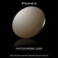 FONEX 1.56 1.61 1.67 Photochromic กําหนด CR-39เรซิ่น Aspheric แว่นตาเลนส์สายตาสั้นแว่นกันแดดเลนส์