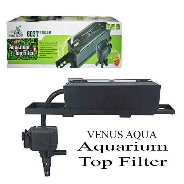 Venus Aqua Top Filter Aquarium 603T Lazada PH