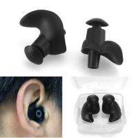 1 waterproof swimming earplug  adult  swimmer  child  diving  soft  noise resistant earplug.