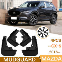 Car Fender Mud Flaps For Mazda CX-5 CX5 2018 2019 Splash Guards Mudguards Mudflaps Car Accessories