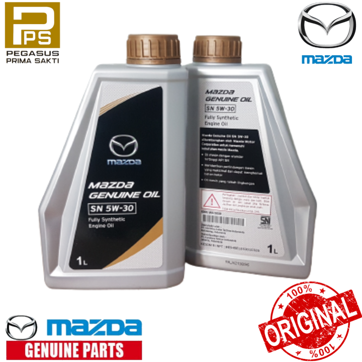 MAZDA GENUINE OIL MGO SN 5W 30 1 LITER K001W05030 OLI ASLI ALL MODEL MAZDA NON SKY ACTIVE