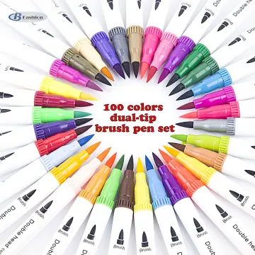 Dual Art Marker fineliner pens 12 Colored and 12pcs Malaysia