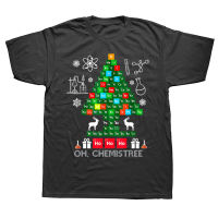 ตลกวิทยาศาสตร์คริสต์มาสเสื้อยืด Oh Chemist Tree Chemistree เคมีผ้าฝ้ายแขนสั้นวันเกิดของขวัญฤดูร้อนเสื้อยืดผู้ชายคุณภาพสูง