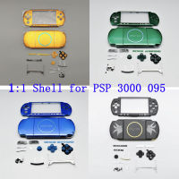 1:1สำหรับ PSP 3000 3008คอนโซลเชลล์เต็มที่อยู่อาศัยที่ครอบคลุมกรณีที่มีปุ่มชุดสำหรับ PSP 3000 095ใหม่