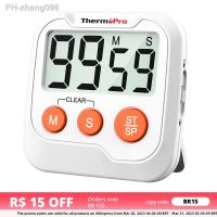 ThermoPro TM03 Digital Cooking Countup And Countdown Timer With Large LCD Display Screen