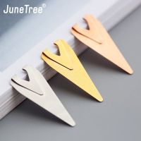 Brief Style Metal Paper Clip Bookmark Books Mark Clips Teacher Gift School Office Supplies Stationery Student Colors 3 pcs/pack