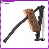 JIEZH อุปกรณ์ติดผนัง ไม้ kindling Splitter กันไฟทนไฟ เหล็กกล้าคาร์บอนสูง เครื่องมือแยกลิ่ม สวนในสวน เครื่องผลิต kindling เครื่องตัดไม้ บ้านในบ้าน