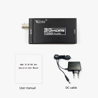 Wiistar HDMI to SDI2SDI Video Converter BNC SDIHD-SDI3G-SDI Adapter Support 1080P for Camera Home Theater