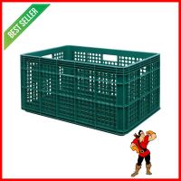 ลังผลไม้โปร่ง BASKET NNH 125COPO 34.5x54x29 ซม. สีเขียวPERFORATED FRUIT CRATE BASKET NNH 125COPO 34.5X54X29CM GREEN **ราคารวม Vat แล้วค่ะ ไม่มีบวกเพิ่ม**