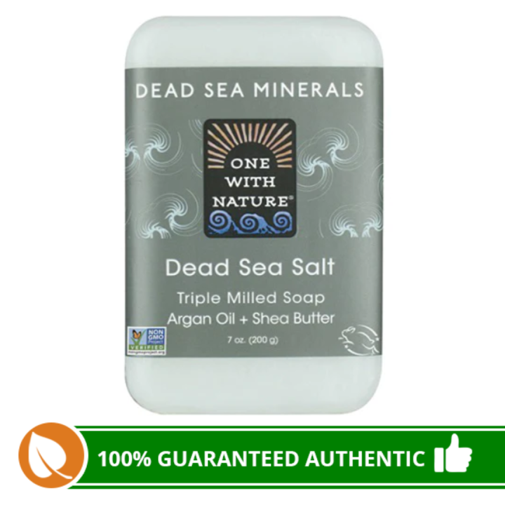 One with Nature Dead Sea Salt Bar Soap 200g Lazada PH