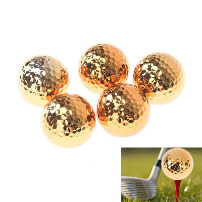 baoda zhanghe Earhs 1 PC ลูกกอล์ฟนวนิยายบอลอุปกรณ์กอล์ฟสีทอง