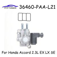 36460-PAA L21คุณภาพสูง IAC อากาศที่ไม่ได้ใช้งานใหม่เริ่มต้นวาล์วควบคุมสำหรับ Honda Accord 2.3L EX LX SE 1998-2002 36460PAAL21 36460 PAA L21