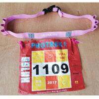 ULTRA-TRI การแข่งขันมาราธอน Bib Belt ไตรกีฬาเอวยืดหยุ่นแถบเอว