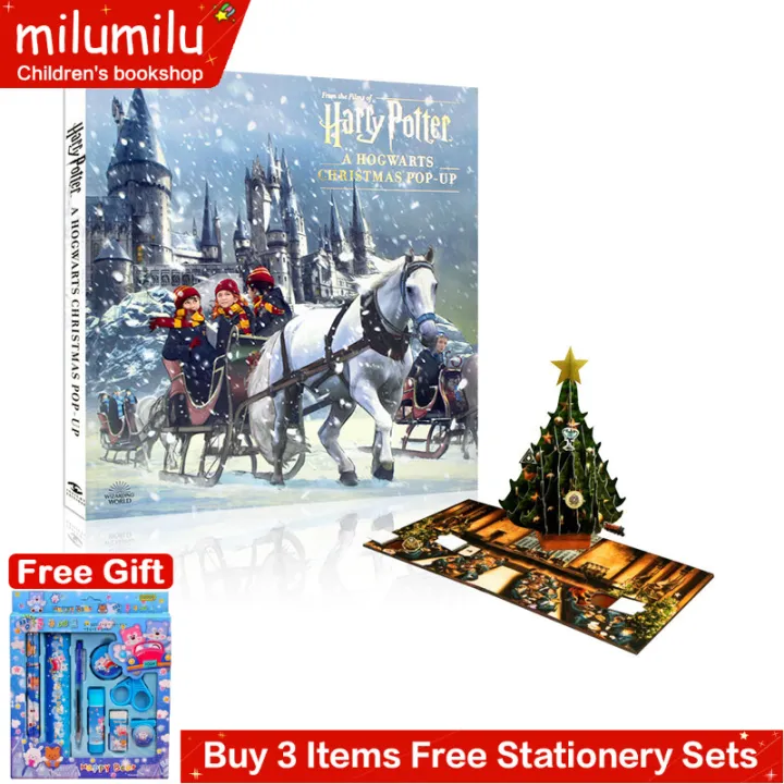Hogwarts Christmas Pop-Up 3D Story Book 