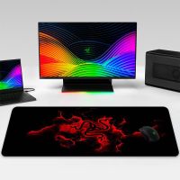 RAZER เมาส์เกมมิ่ง Xxl Tablet Table Protector อุปกรณ์เสริมขนาดใหญ่แท็บเล็ต Mause เกมคอนโซล แป้นพิมพ์ โต๊ะคอมพิวเตอร์ แผ่นรองเมาส์