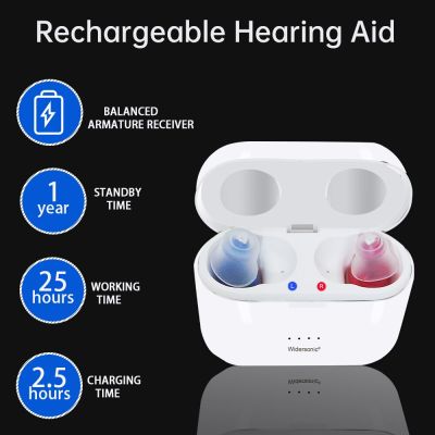 ZZOOI Rechargeable Audifonos Hearing Aid V30 Portable Sound Amplifier Invisible Adjustable Tone hearing aid Exquisite hearing aid