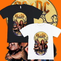 ? Acdc เสื้อยืดลายวงดนตรีฮาโลวีน Unisex