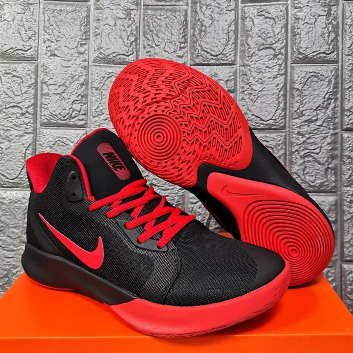 nike precision 3 black and red