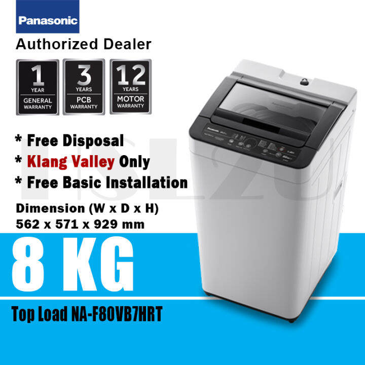 [DELIVERY+INSTALLATION KLANG VALLEY] Panasonic Washing Machine NA