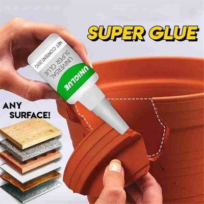 ┅◐﹉ Universal Super Glue Welding High-Strength Oily Glue Multifunctional Plastic Ceramic Metal Glass Bonding Stone Adhesive Glue