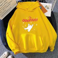 Harajuku Hoodie Women Loose Cute Odd Taxi Anime Printing Aesthetic Clothes Oversized Sweatshirt Men Pullover Graphics Funny Tops Size Xxs-4Xl