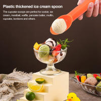 ตักไอศครีมพลาสติก Nonstick Anti-Freeze Ice Cream Spade