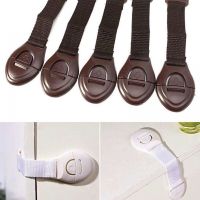 6PCS Child Safety Lock 3M Glue Drawer Cabinet Toilet Single Pack New Baby Plus ABS Plastic Webbing