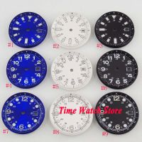 High Quality 33Mm Watch Dial Parts Date Window Fit For ETA 2824 2836 MIYOTA 8215 821A Mingzhu DG 2813 Movement Luminous