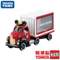 Takara Tomy Dream Tomica ดิสนีย์มอเตอร์รถบรรทุก Dm-14มิกกี้เมาส์ของเล่นรถ Diecast ของเล่นเด็กตลก