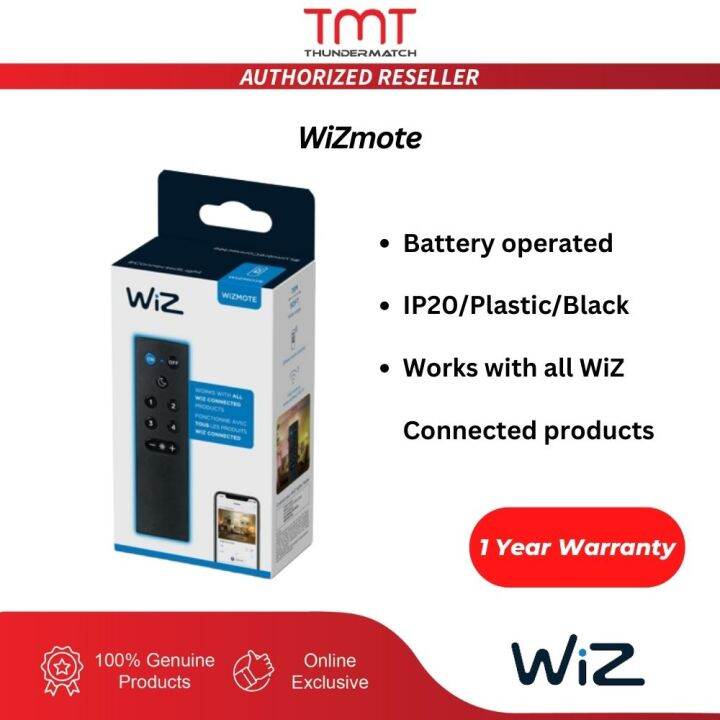 Philips WIZ Smart Lighting Remote Control with batteries Lazada