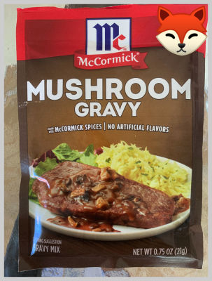 { McCORMICK } Mushroom Gravy Mix Size 21 g.