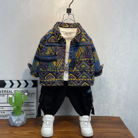 Boys Denim Jacket 2022 New Childrens Autumn Clothing Handsome Fashionable Top Baby Spring And Autumn Fried Street Clothes Fashion