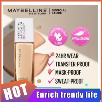 MAYBELLINE, Fit Me 24HR Powder Foundation Refill [Poreless, Oil Control,  SPF 44 PA+++] 220 Natural Beige 12g