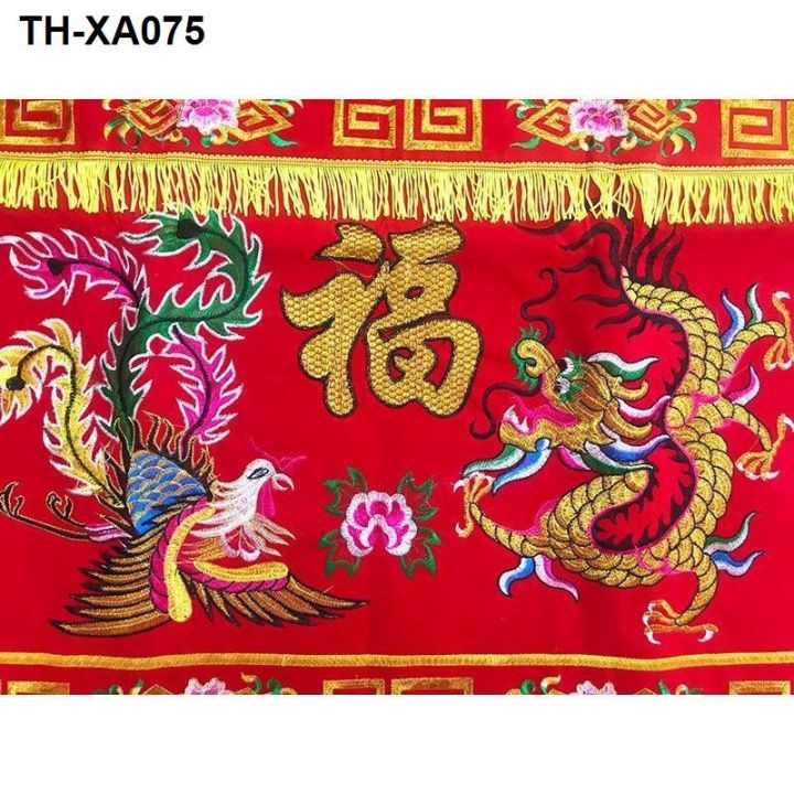 table-is-embroidery-and-lu-shou-temple-surrounded-the-whole-three-dimensional-longfeng-festival-home-bye-complete-set