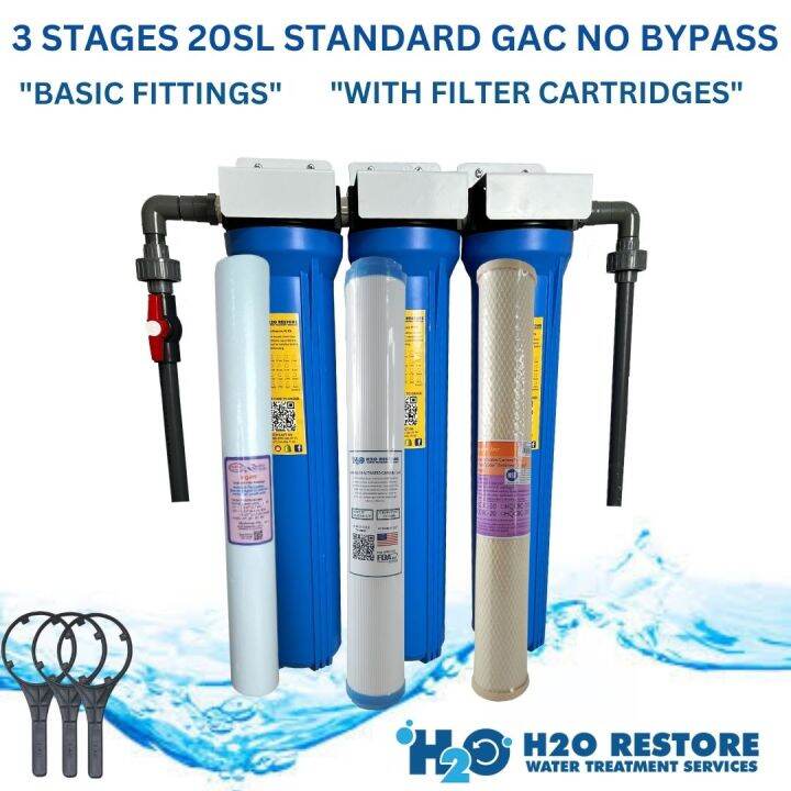 Water Filter 3 Stages Standard Gac Water Filter Package inclusive of ...