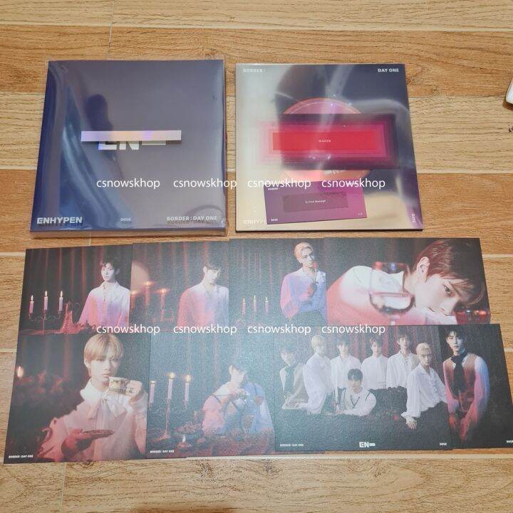 (Onhand) Enhypen Border DAY ONE / CARNIVAL Unsealed Official Album ...