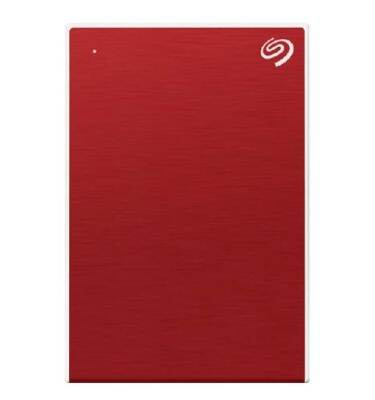 4 TB PORTABLE HDD (ฮาร์ดดิสก์พกพา) SEAGATE ONE TOUCH WITH PASSWORD (RED) (STKZ4000403)