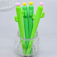 50PCS Soft Glue Cactus Plant Creative Signature Pen Korean Stationery Office Supplies Gel Pens