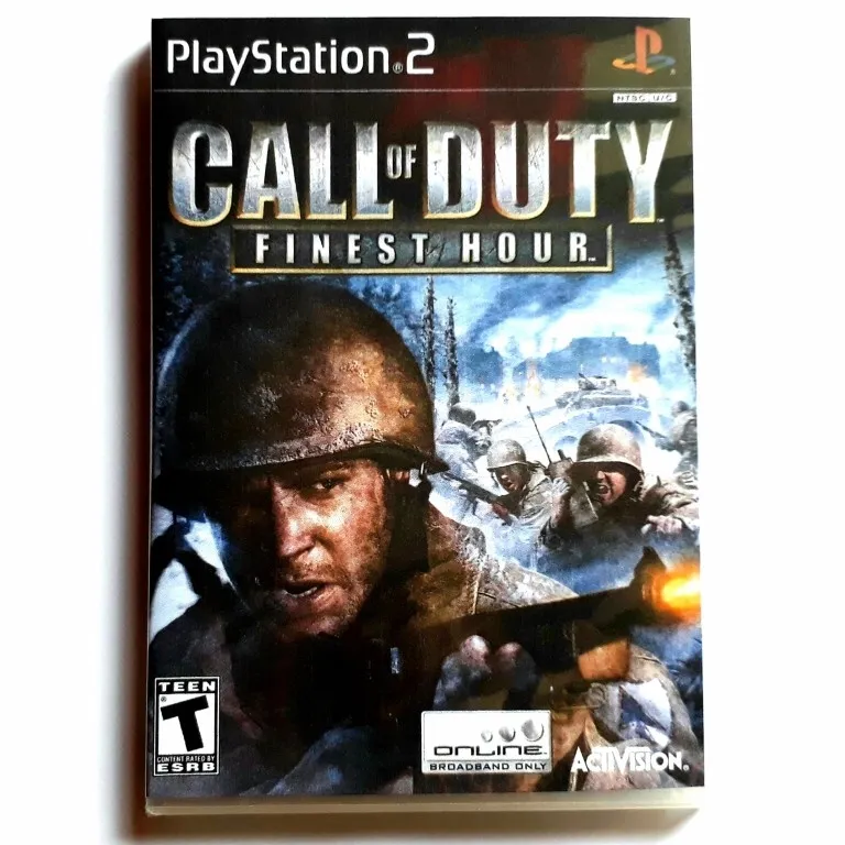 Call Of Duty PS2 Playstation2/PS2 Game Playstation 2 Games PS2 Playstation2/ PS2 cd Games