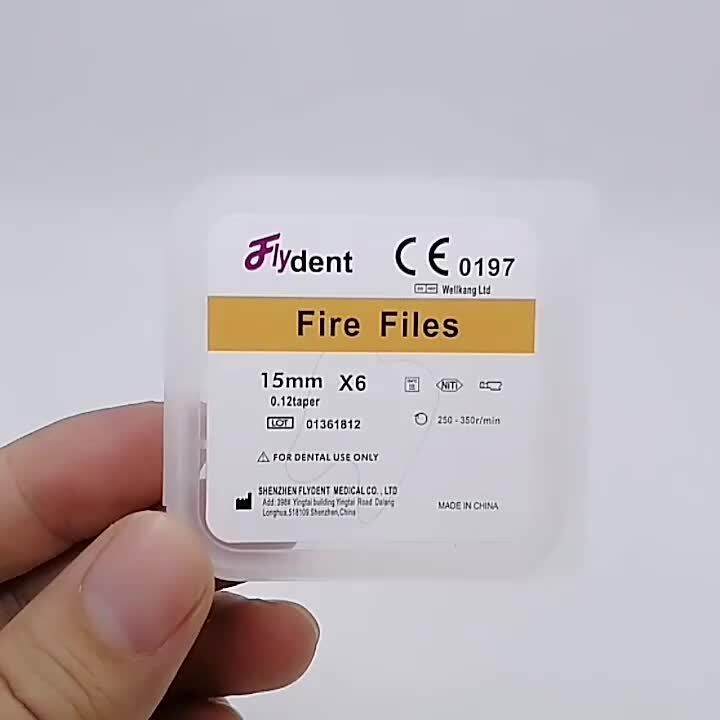 Dental Open Fire Files Rotary Instrument Endo Flare Endodontic For Root