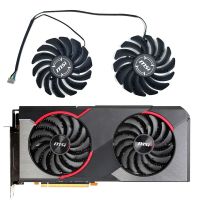 ✒﹊ 2Pcs 95MM RX5700 5600 GPU Video Card Cooling Fan PLD10010S12HH 12V 4Pin Cooler Fan For MSI RX 5700 5600 XT GAMING Graphics Card