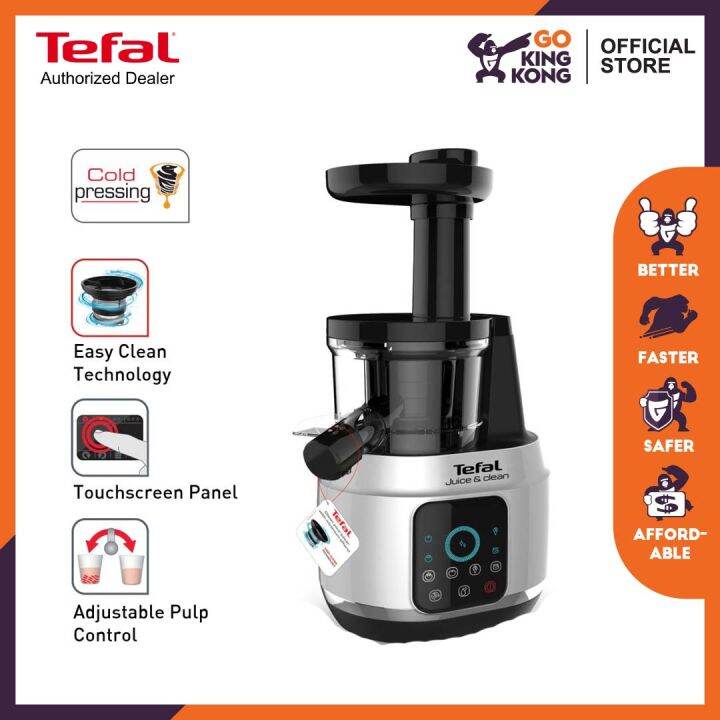 Tefal Slow Juicer Juice N Clean (ZC420) Lazada