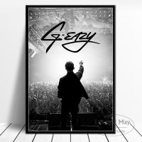 G-Eazy Halsey โปสเตอร์ดนตรีแร็ปโปสเตอร์และภาพพิมพ์บนกำแพงของตกแต่งบ้านสำหรับตกแต่งนามธรรมผ้าใบพิมพ์ของขวัญ (ปรับแต่งได้)