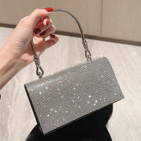 New handbag 2023 women Small Bag bags evening handbags Diamonds Luxury Designer Metal Ring Handle Shiny Crystal Purse Party