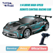 TOYSMARS 1 14 4WD Drive High-speed Remote Control Racing Car PVC Wireless